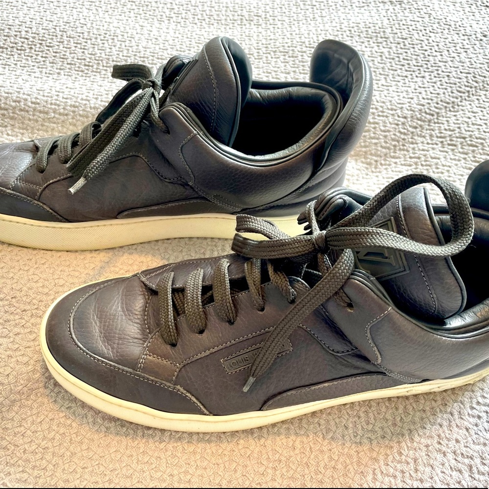 Kayne West x Louis Vuitton Don sneakers, color anthracite, size 11 US (10LV).
